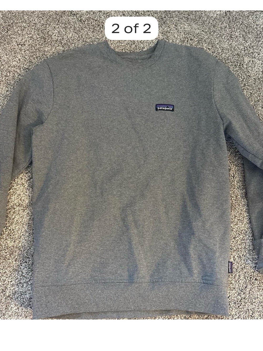 Patagonia Women’s  Crewneck Sweatshirt- Gray